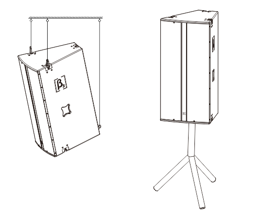 固定安装扬声器安装图