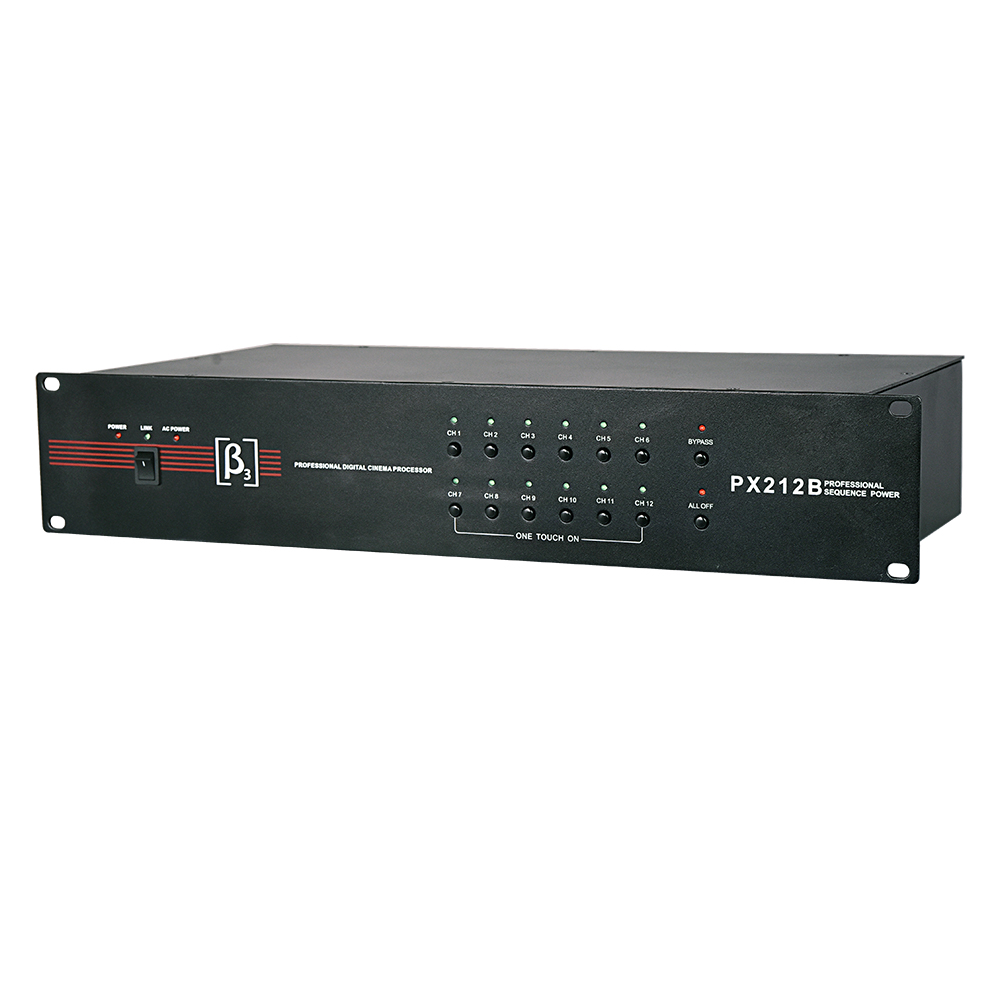PX212B - 专业影院电源时序分配器