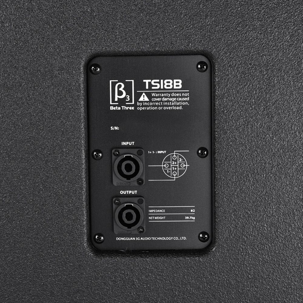 TS18B - 单18寸低频扬声器