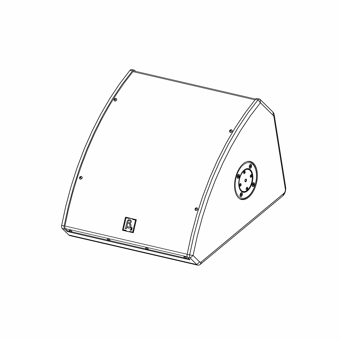 12寸有源同轴监听环绕声扬声器