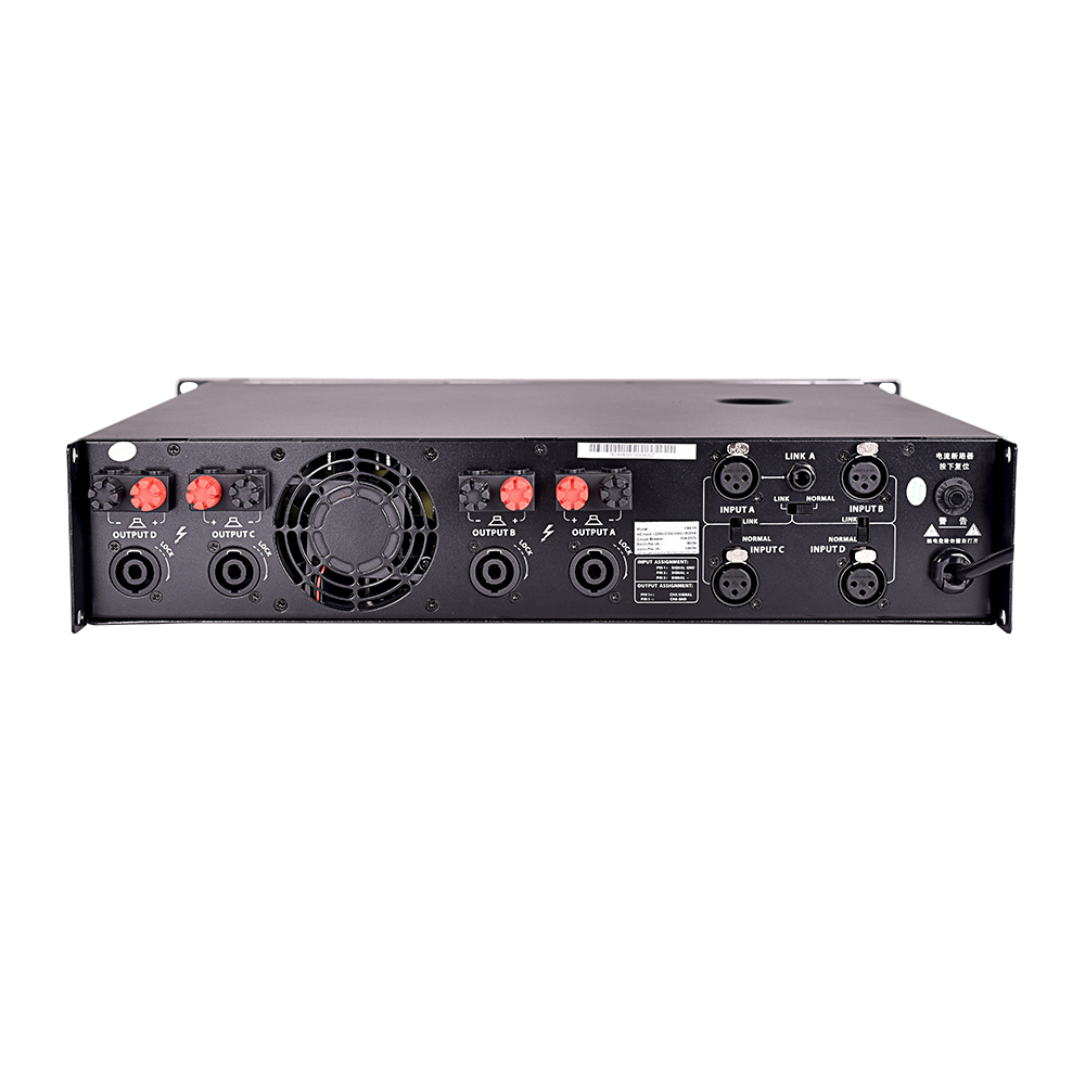XA4.09 - 四通道专业音频功率放大器